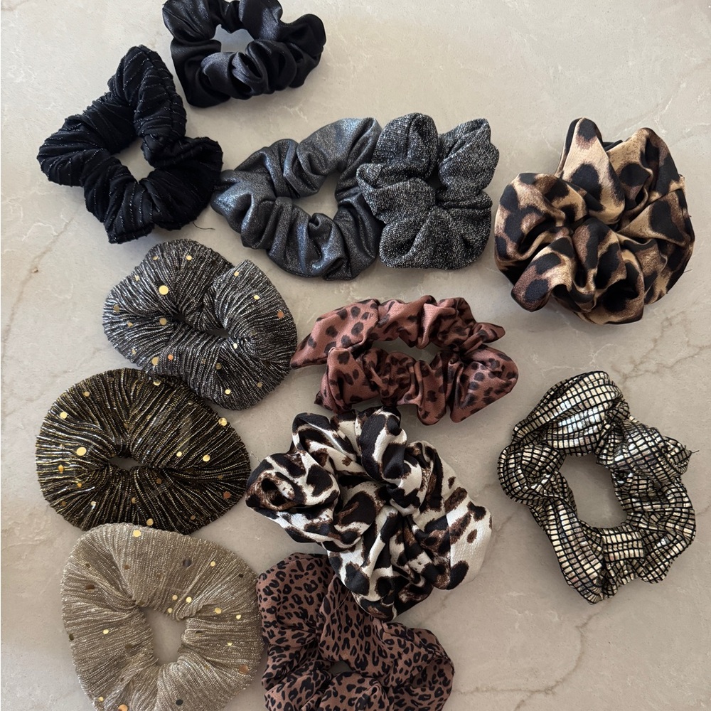 Stylish Scrunchie Set in Various Patterns